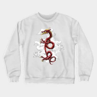 Oriental Dragon Crewneck Sweatshirt